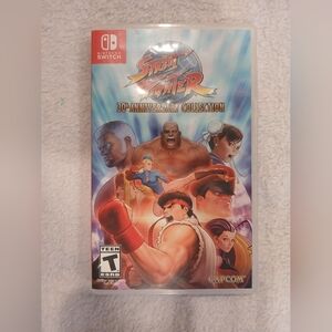 Nintendo Switch Street Fighter 30th Edition Case Only